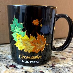 Montreal Canada Black Mug